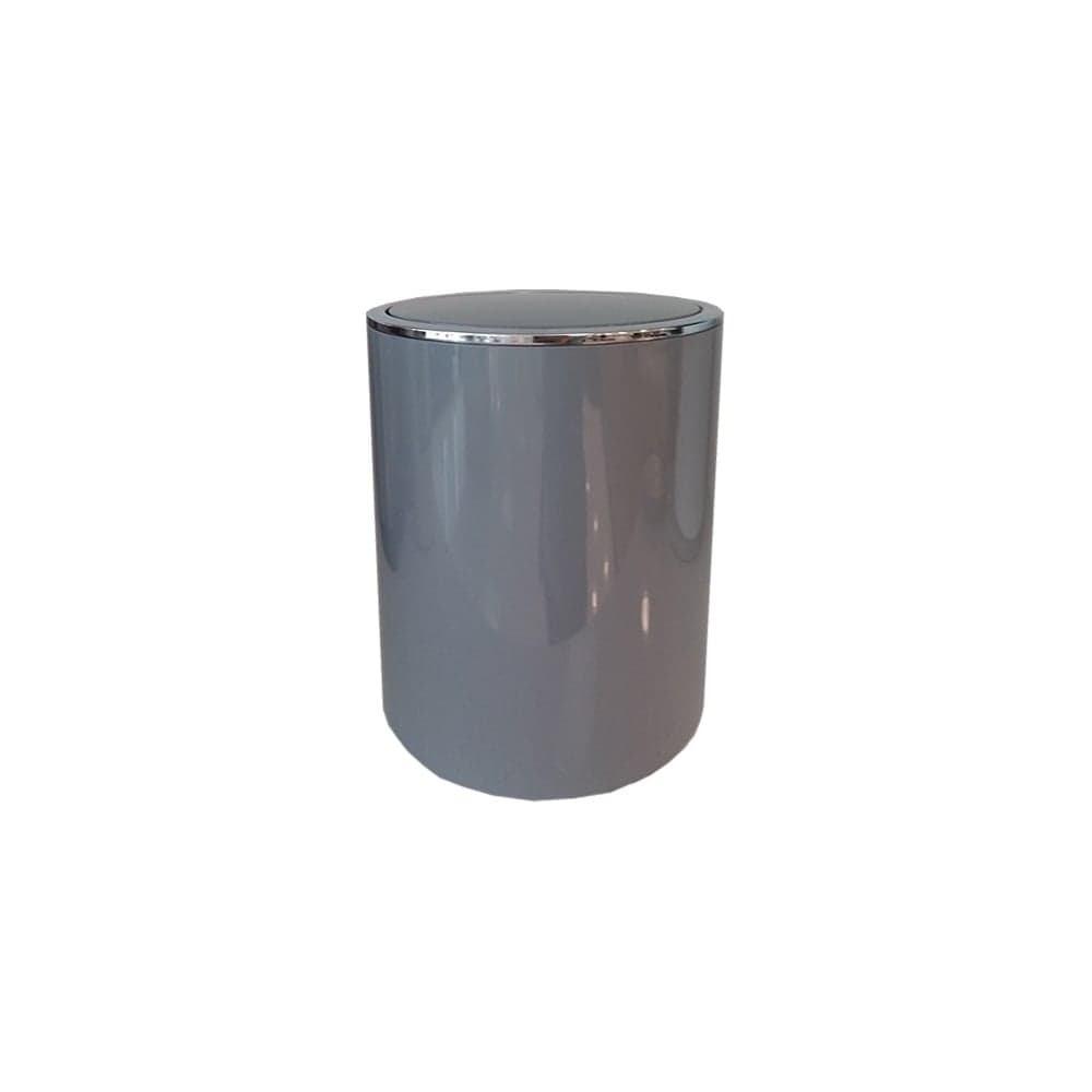 Урна с крышкой PRIMANOVA LENOX серый M-E35-07