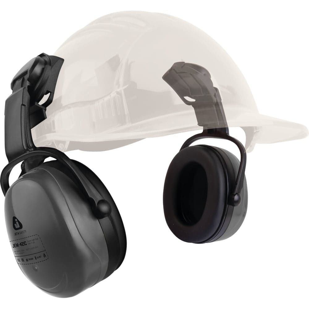 Противошумные наушники с разъемом на каску Jeta Safety Clamor Light 28 дБ серый JEM-421C