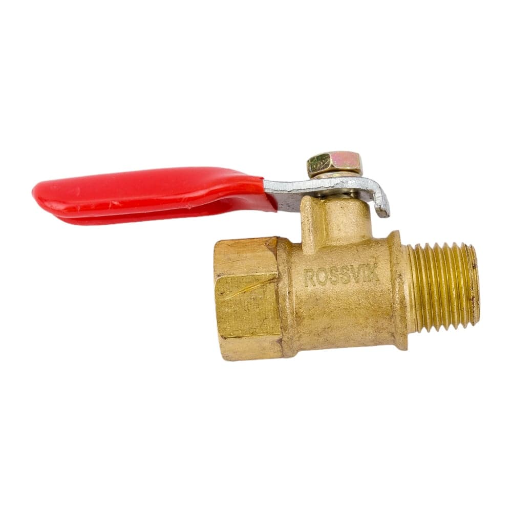 Вентиль шаровый М1/4" - F1/4" Rossvik A311/3