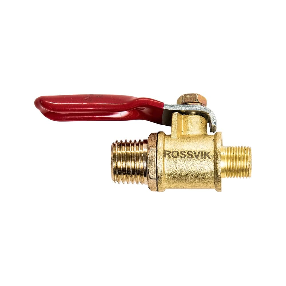 Вентиль шаровый M1/8" - M1/4" Rossvik A310/2.R