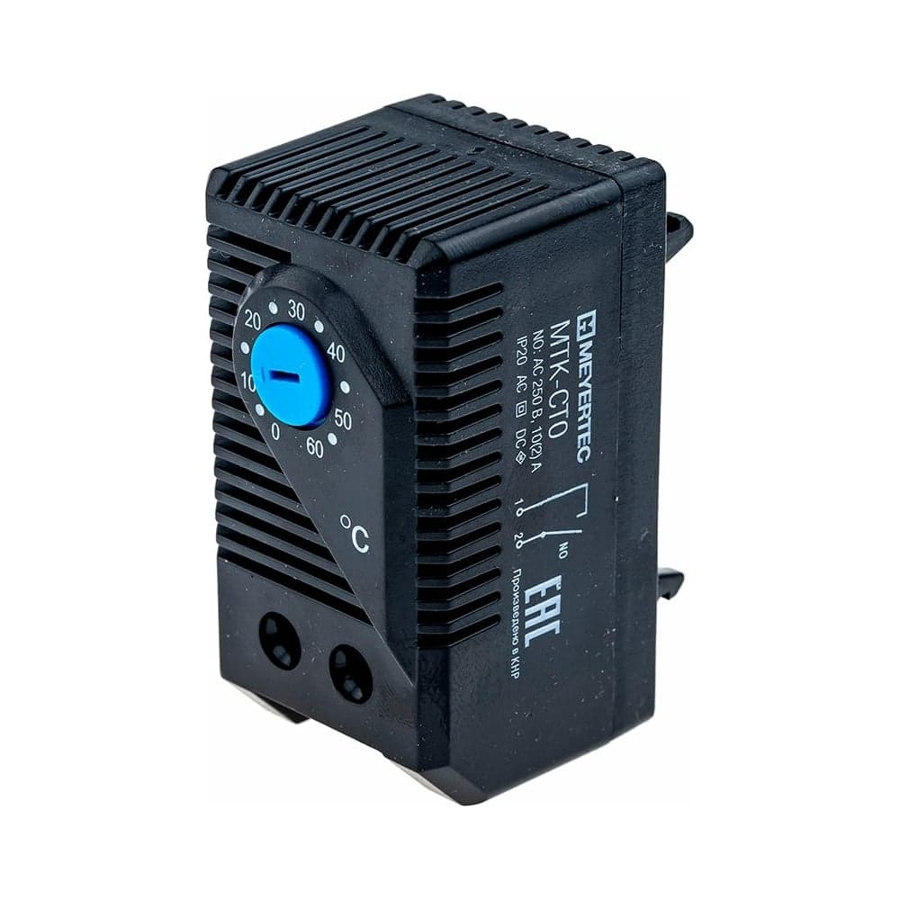 Термостат MEYERTEC MTK-CT0 1NO, монтаж на DIN-рейку, 250VAC, 10A арт. 00000079540