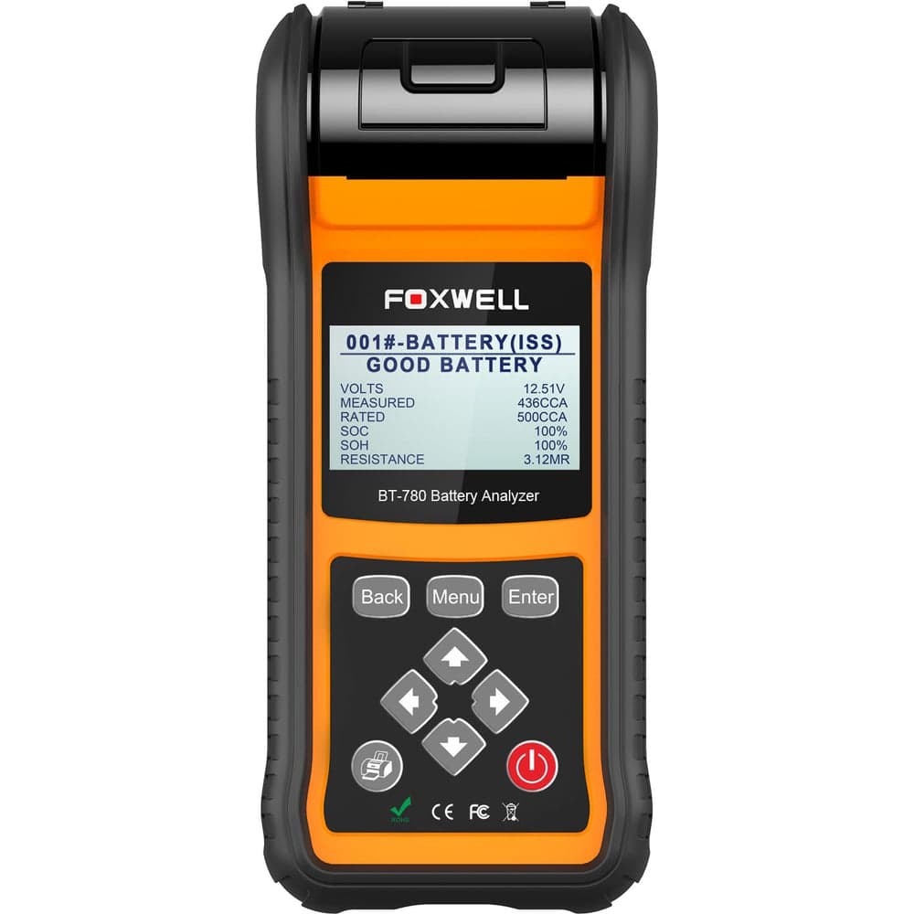 Тестер АКБ с принтером Foxwell BT780