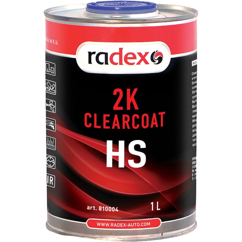 Лак Radex (12302) RADEX 2K HS 1 л 810004