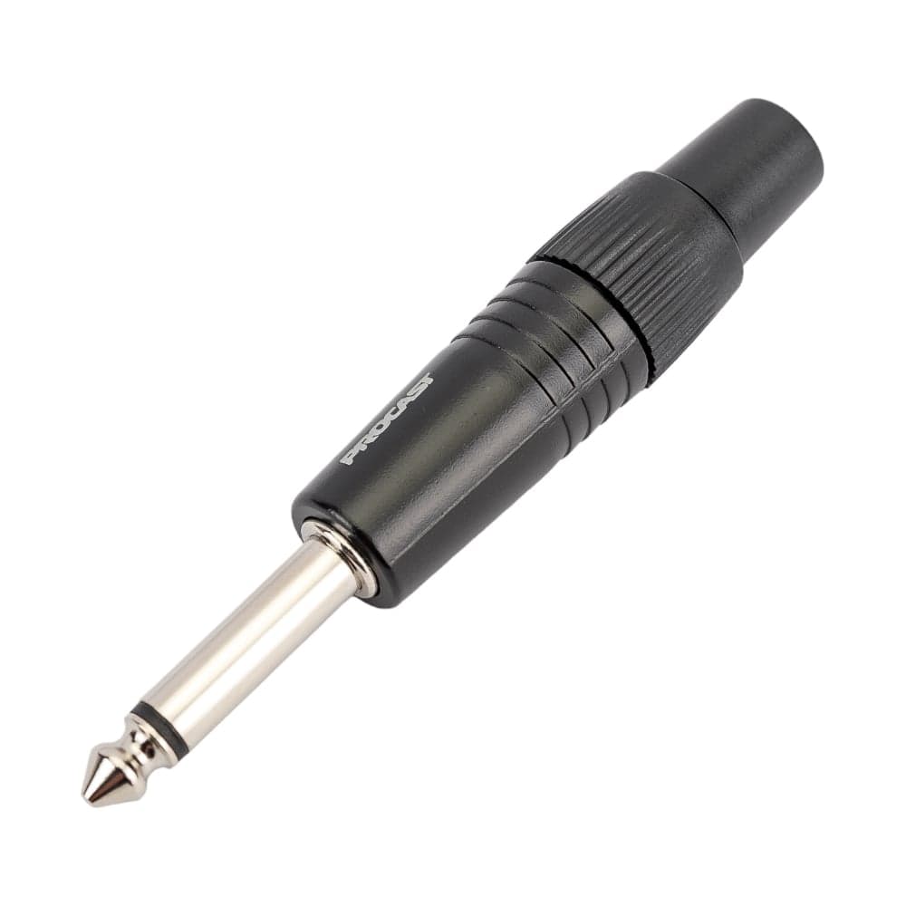 Разъем PROCAST cable TR-6.3/6/M/M TR Jack 6,3mm male, MONO/UNBALANCE, черный НФ-00000428