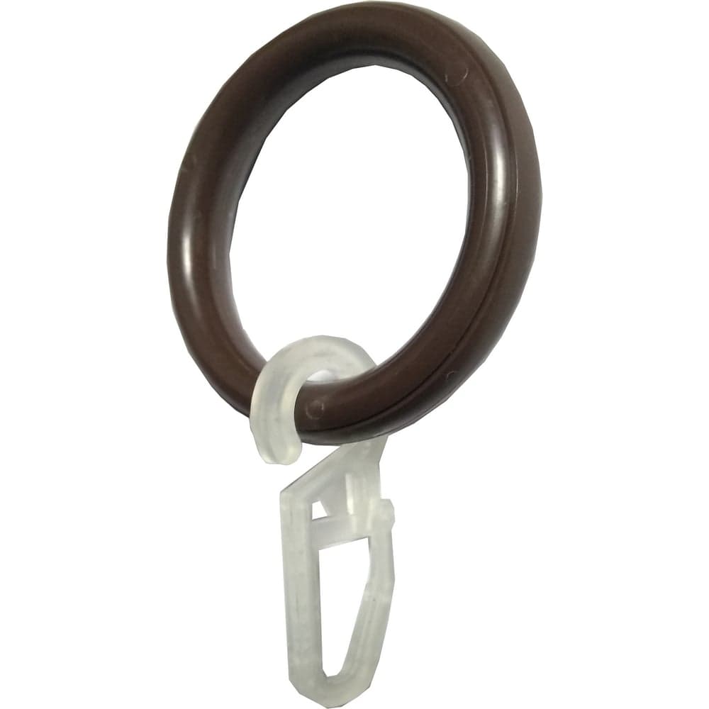 Кольца Арт-Декор с крючком D10, 10 шт коричневый 4620748741780