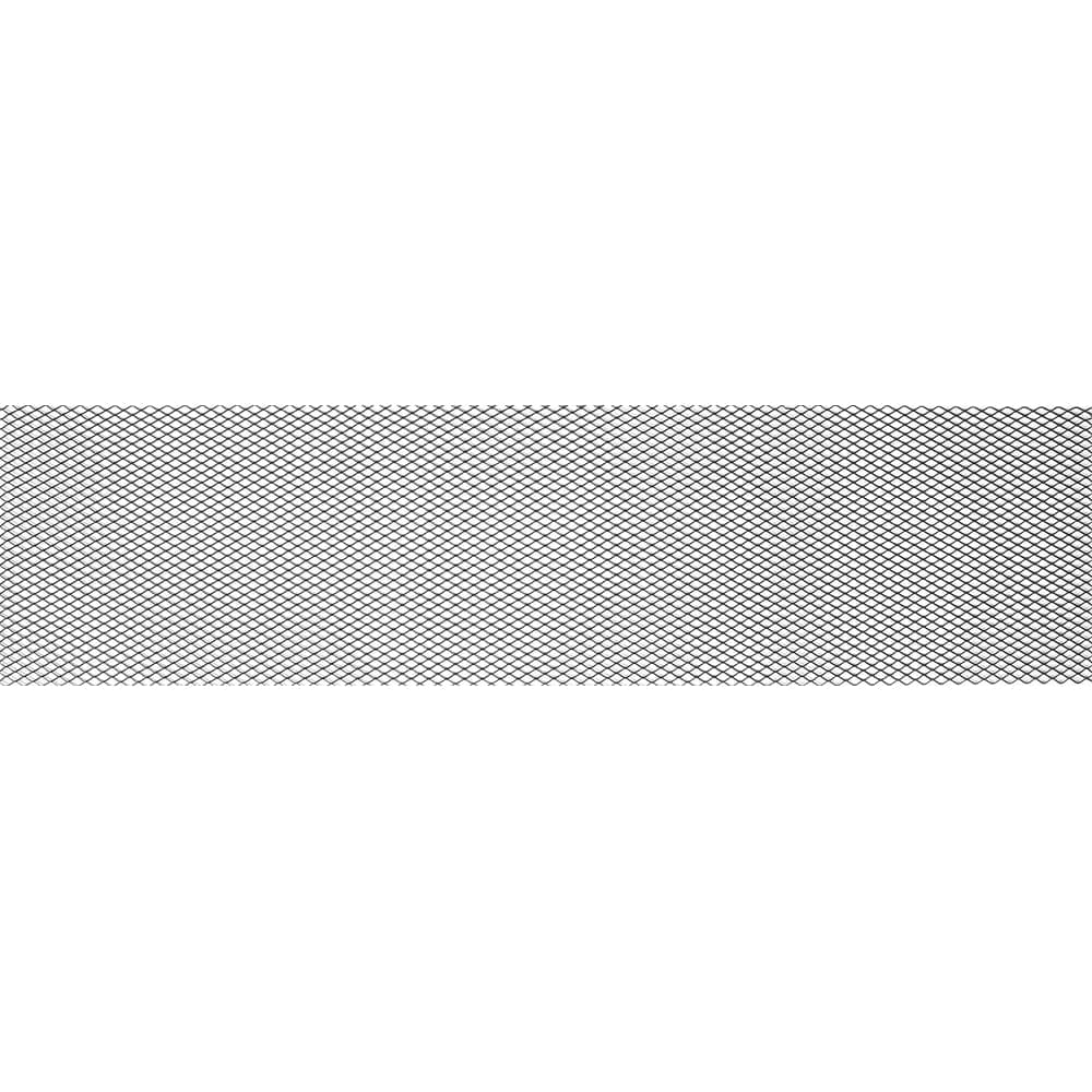 Защитная сетка радиатора 1000x250 R16, алюминий, черная, 1 шт., Rival ZS.1601.1
