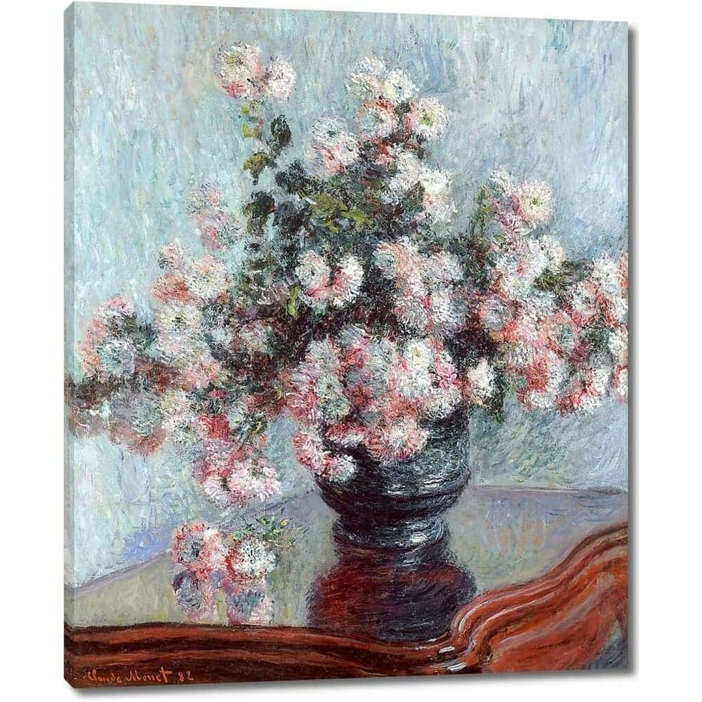 Картина Первое ателье репродукция "Хризантемы 2" 35x43 ШxВ ps110958-1