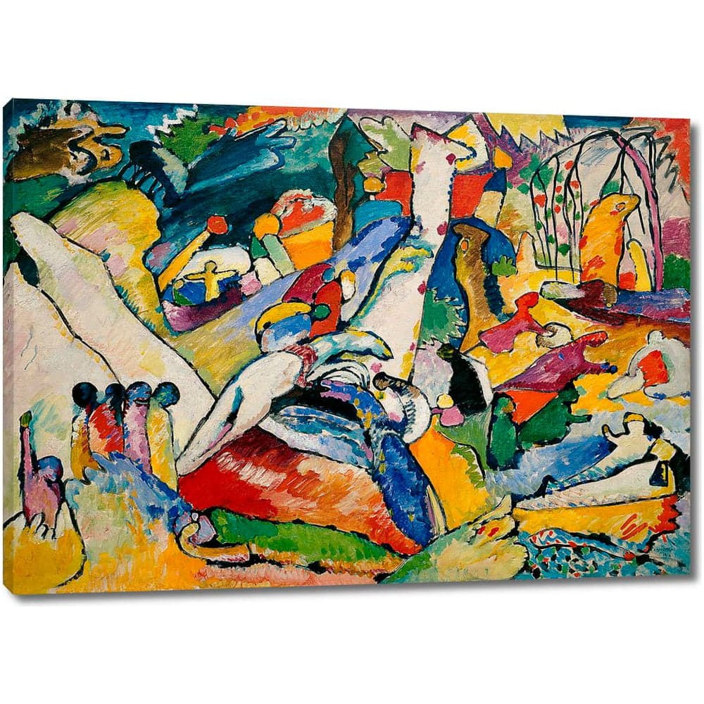 Картина Первое ателье репродукция "Эскиз к Композиции II" 35x25 ШxВ ps110488-1