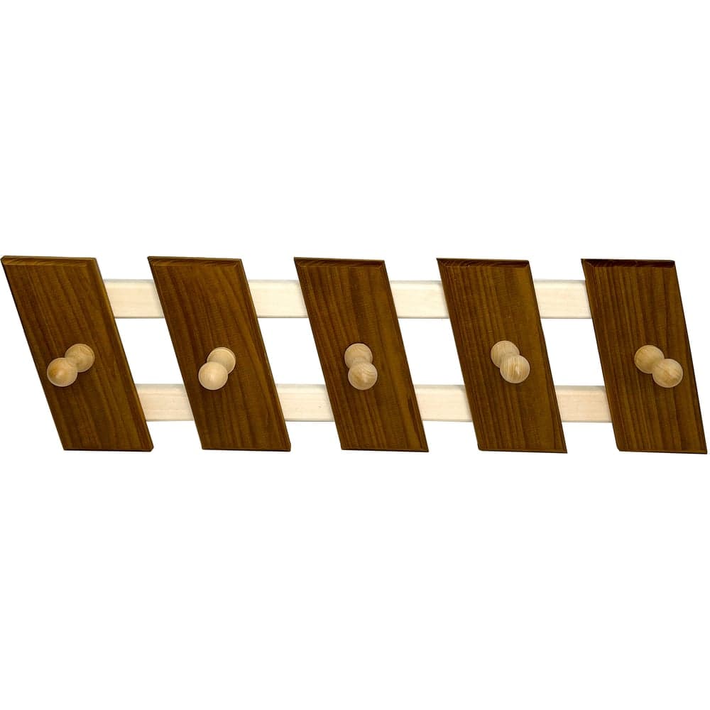 Вешалка Бацькина баня Zebra Incline 5 крючков, термированная 30779