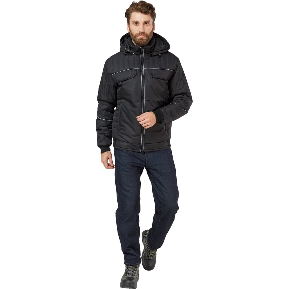 Демисезонная куртка Эксперт Спецодежда Тахо черный, р.56-58, рост 170-176 6446000044059