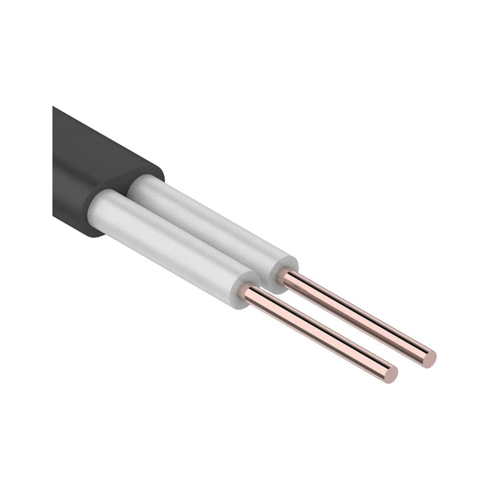 Провод REXANT ПРППМ 2x0,90 мм, 500м 01-5514-1