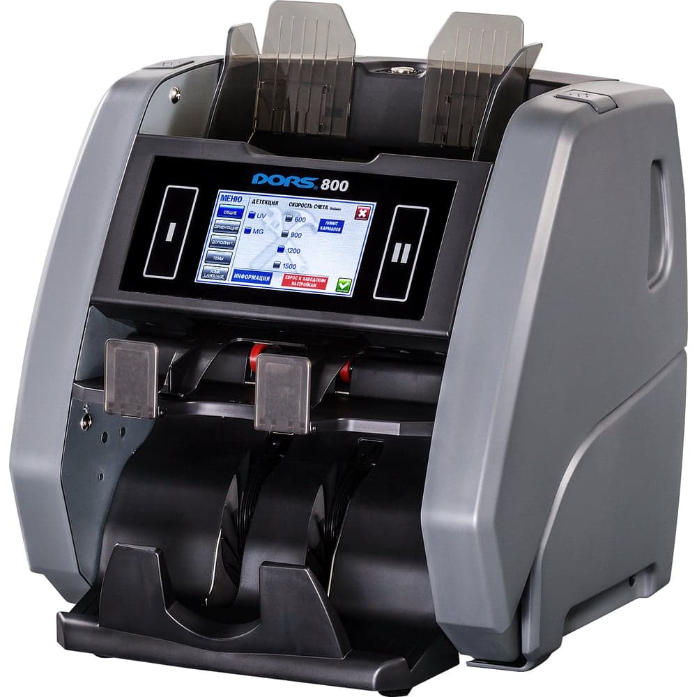 Счетчик банкнот двухкарманный DORS 800 S5 FRZ-044677