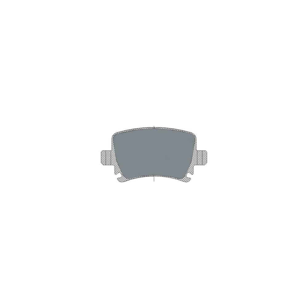 Тормозные колодки 4 шт SCT SP321