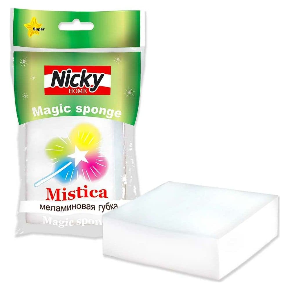 Меламиновая губка ANTELLA MISTICA 11x7x3,5 см 71537