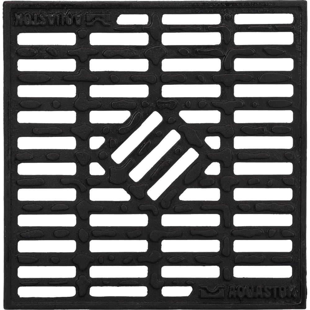 Чугунная решетка для дождеприемника Aquastok 300x300 "капля" B125 (32814) 549134
