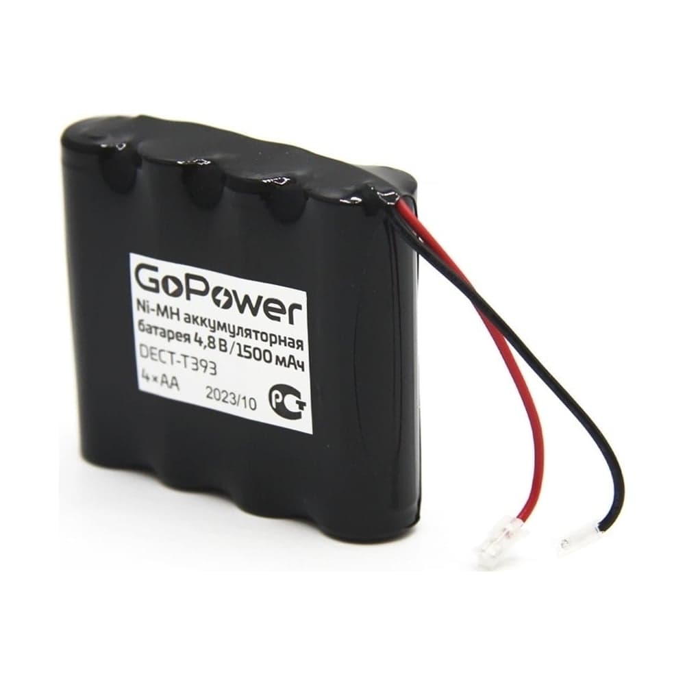 Аккумулятор для радиотелефонов T393 PC1 NI-MH 1500mAh GoPower 00-00015313