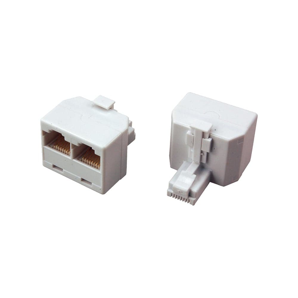 Сетевой переходник LAN REXANT штекер RJ-45 (8Р8С) -2 гнезда RJ-45 (8Р8С) 06-0113-B