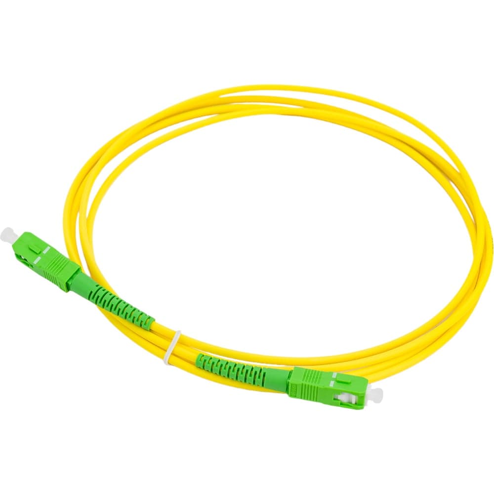 Оптический патч-корд REXANT (SM), 9/125 (OS2), SC/APC-SC/APC, симплекс, LSZH, 2м 50-2023