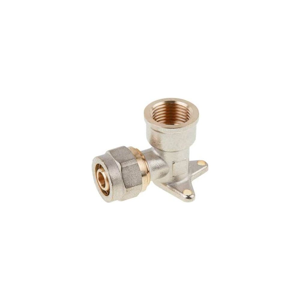 Латунный угольник AV Engineering 16 2.0x1/2 с креплением AVE309012