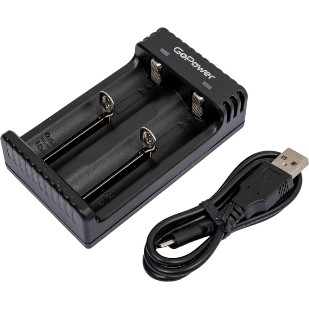 Зарядное устройство GoPower для аккумуляторов LiCharger 4 Ni-MH/Ni-Cd/Li-ion/IMR 2 слота (1/100) 00-00015360