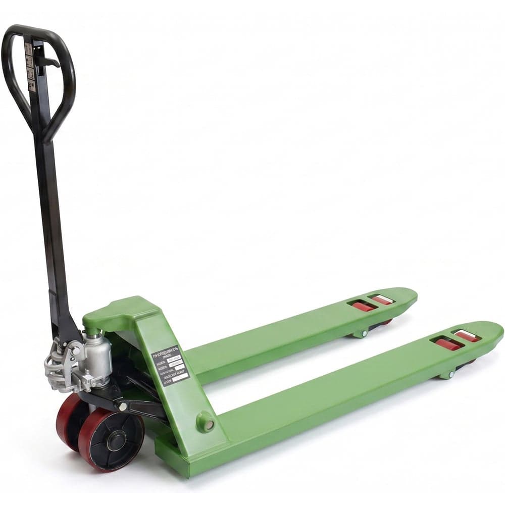 Гидравлическая тележка EURO-LIFT JD02 г/п 2.5 т, L=1150 мм, B=550 мм, П/У колеса 00-00004685