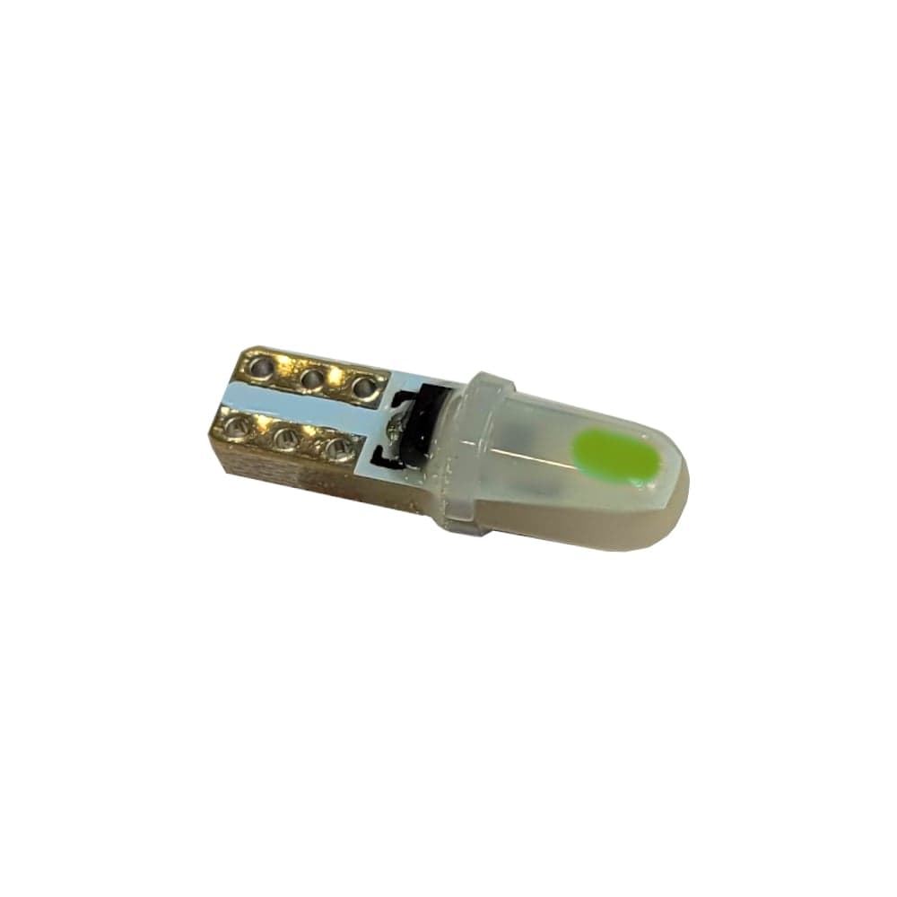 Светодиод Nord-Yada 12V T5 W1.2W, 2x3014SMD Non-polar зеленый TM NORD YADA 2 шт. 908824