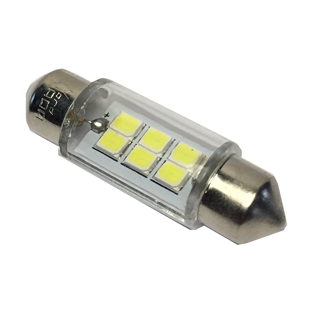Светодиод Nord-Yada 12V T11x36-S8.5 (6SMD) C5W белый 0.36W 36lm 2 шт. 900302