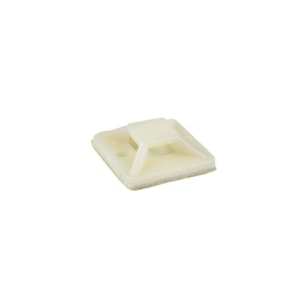 Площадка самоклеящаяся EKF PROxima 25x25 мм, белая, 20 шт. plc-25x25-r