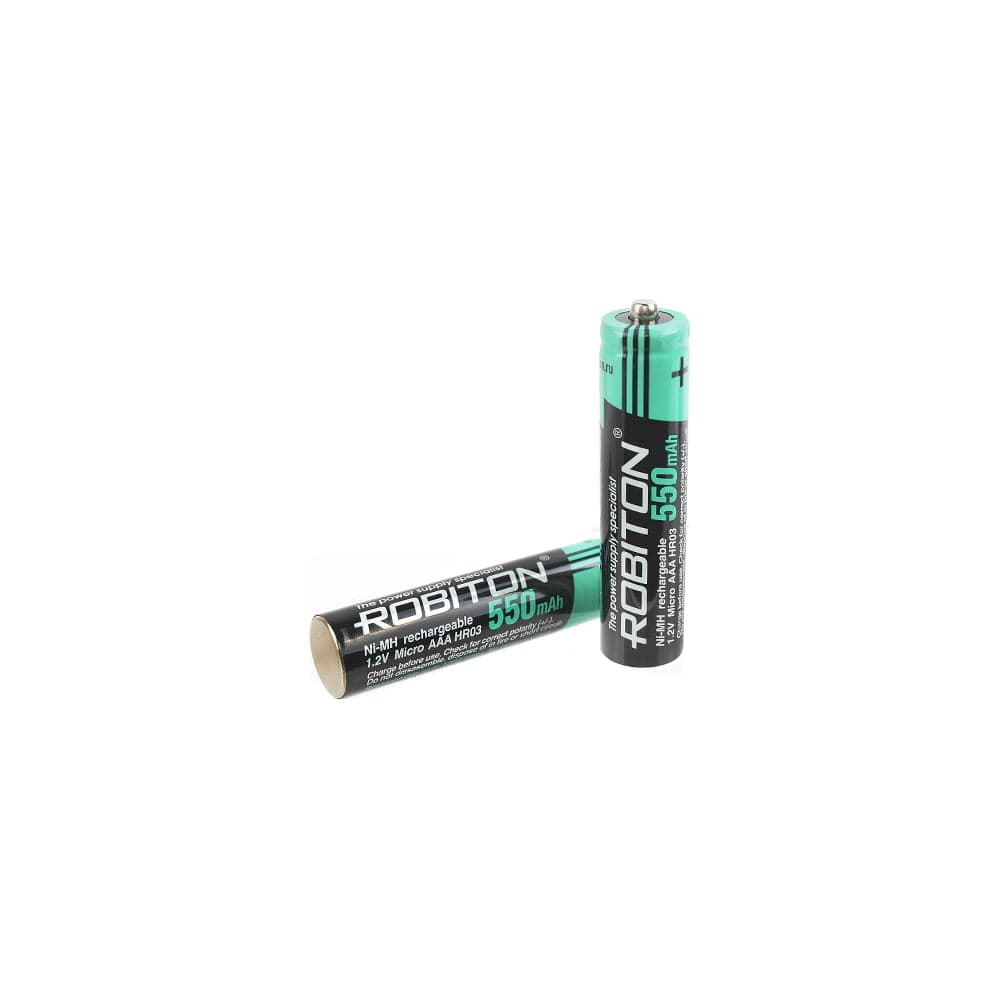 Аккумулятор ROBITON 2шт. 550MHAAA-2 DECT 13903