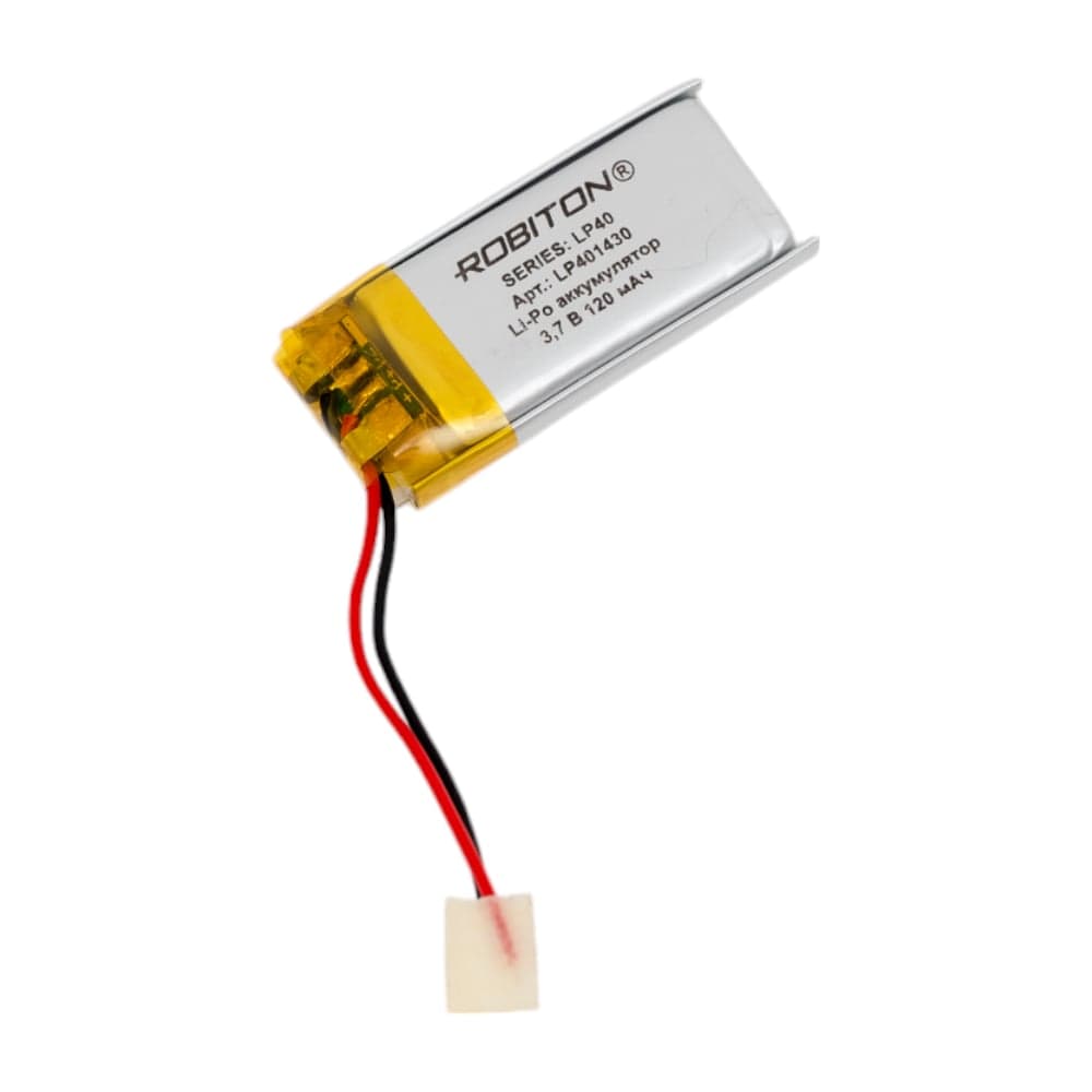Аккумулятор ROBITON LP401430 3.7В 120мАч 14893