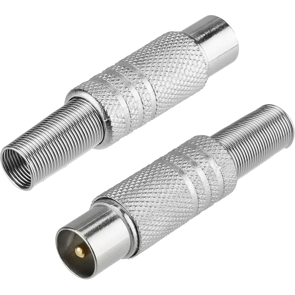 Антенный разъем REXANT штекер TV с пружиной, RG-6 06-0016-A