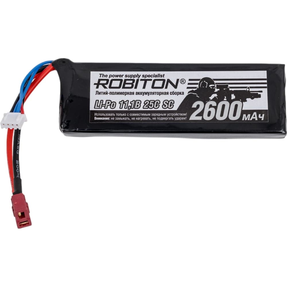 Аккумуляторная сборка Robiton LP-STB3-2600 Lipo 11.1В 2600мАч 13760