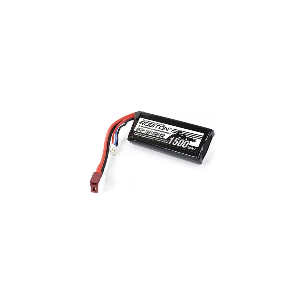 Аккумуляторная сборка Robiton LP-STB2-1500 Lipo 7.4В 1500мАч 13303