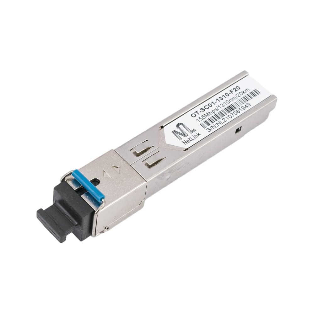 Модуль Netlink SFP-OT-SC01-1310-155Mb-20km (Tx-1310nm, Rx-1550nm) УТ000001580