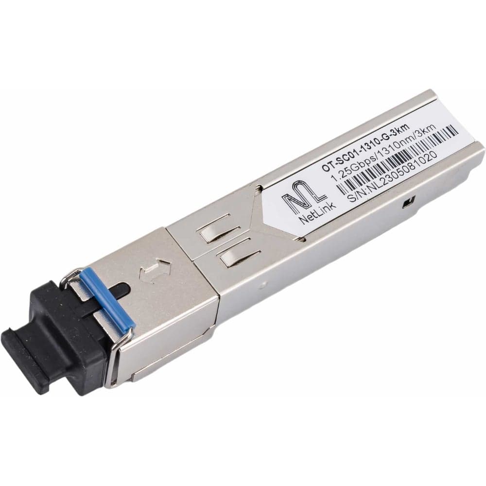Модуль Netlink SFP-OT-SC01-1310-G-3km (Tx-1310nm, Rx-1550nm) УТ000001419