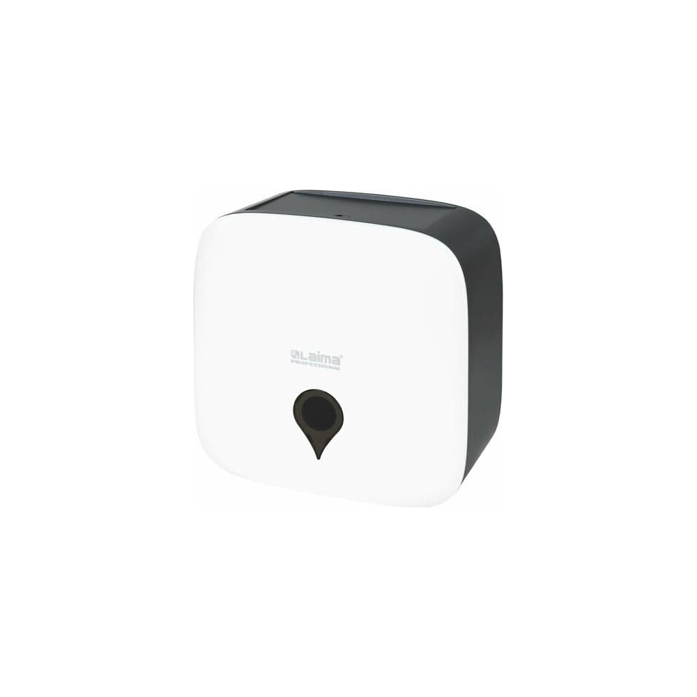 Диспенсер для туалетной бумаги LAIMA ULTRA PROFESSIONAL (Система T2), малый, белый, ABS-пластик 606835