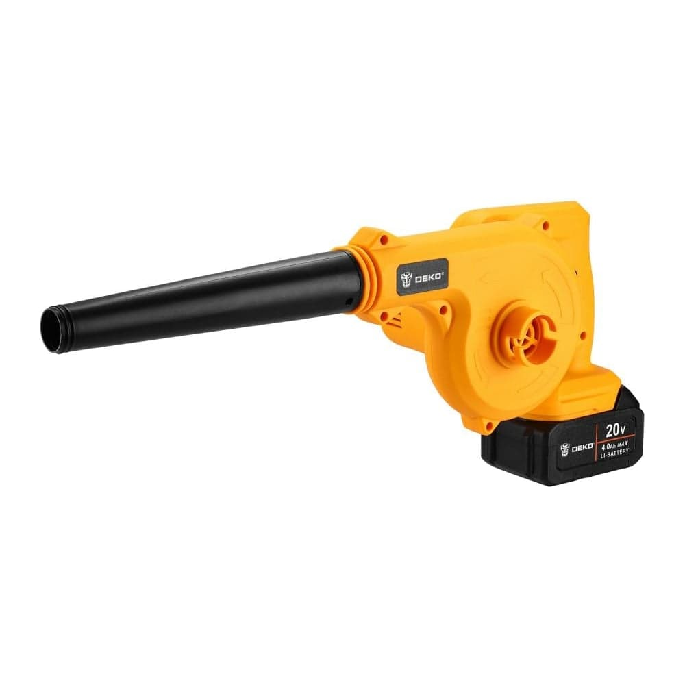Садовая аккумуляторная воздуходувка DEKO DKBL20, 20В, 2x4.0Ач 063-4313