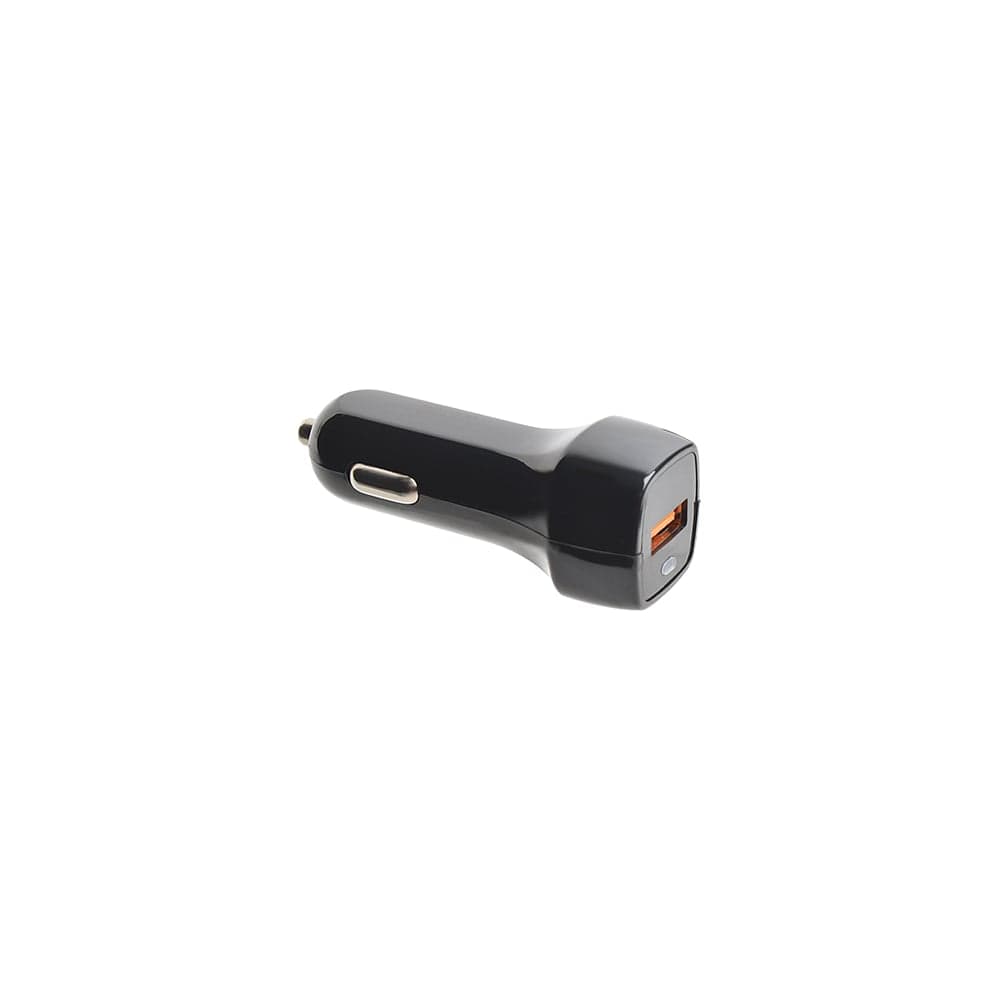 Автомобильный адаптер/блок питания Robiton QCharger/Auto 12-24V + MicroUSB, 1м 15897