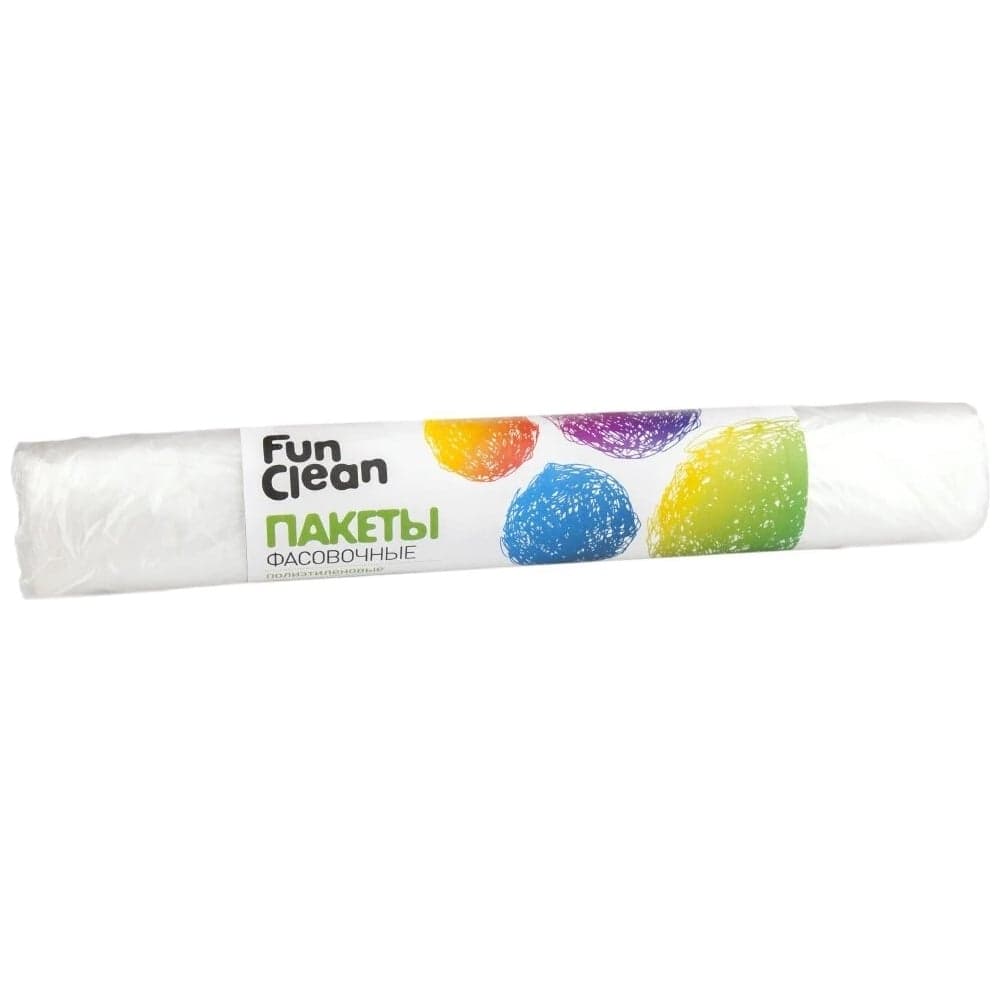 Фасовочные пакеты Fun Clean XL 27х45 см, 50 шт в рулоне 7583