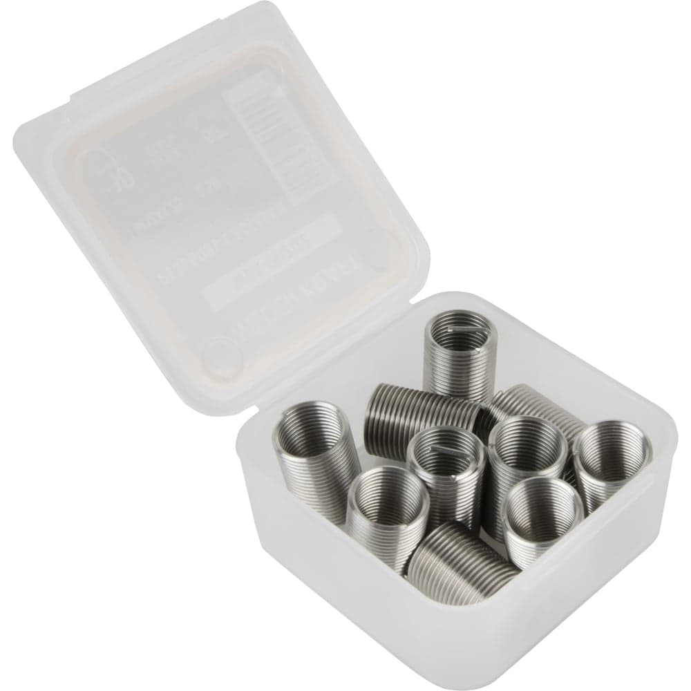 Резьбовые вставки WIEDERKRAFT M12x1,25, 2,5d, 10 предметов WDK-IN12122