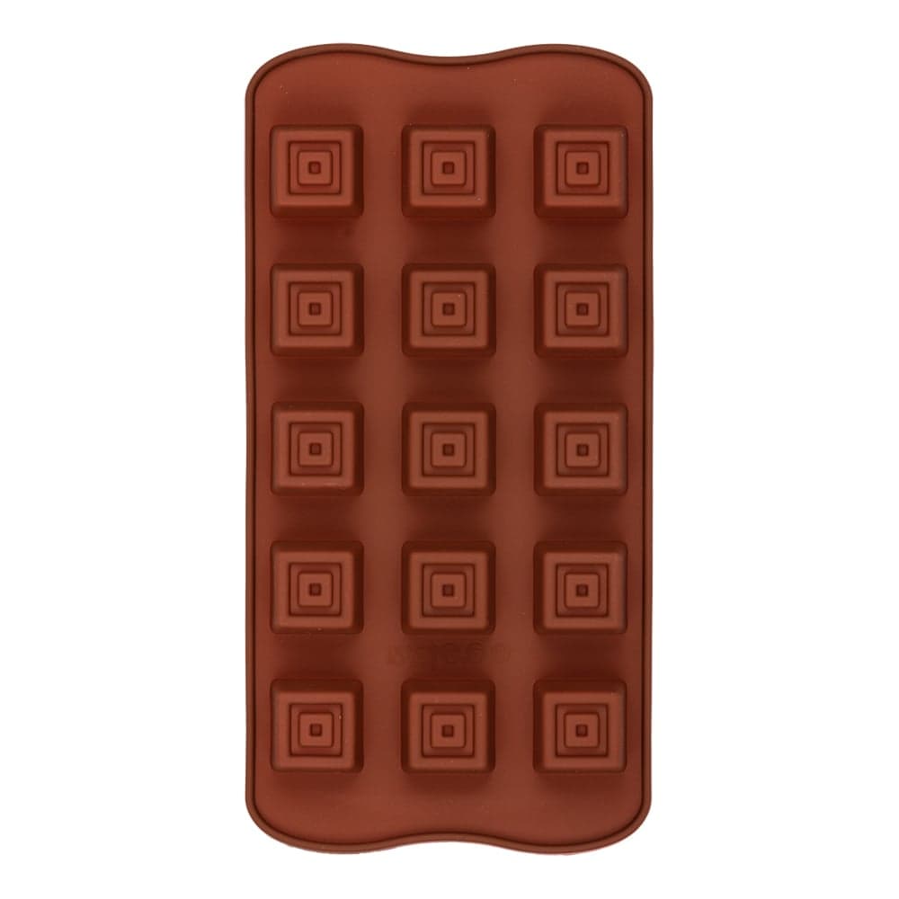 Силиконовая форма для конфет S-Chief 21x10x18 см кубики - 15 ячеек 553594
