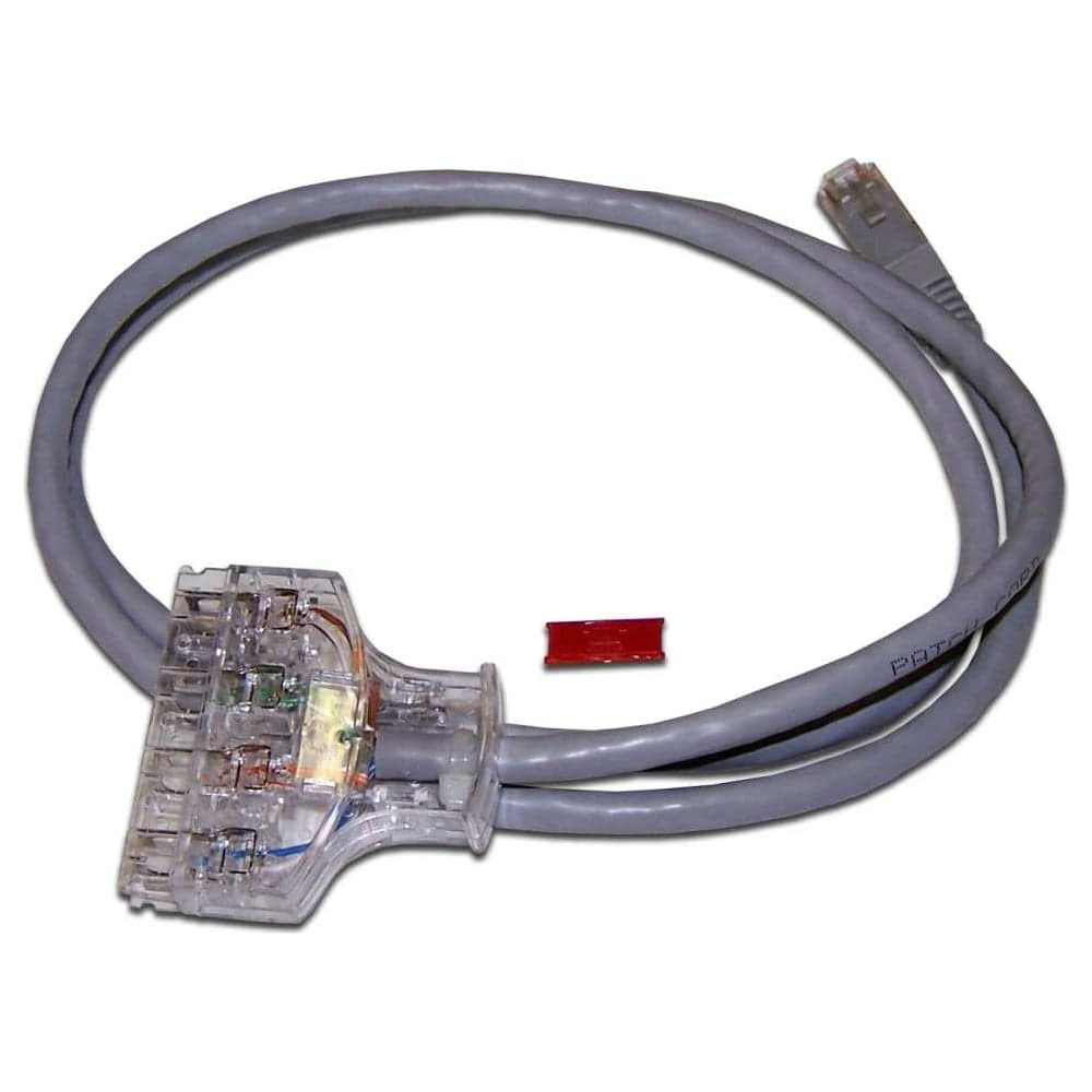 Патч-корд LANMASTER 110 тип - RJ45, 4 пары, UTP, кат 6, 1.5 м, LAN-45-P4-1.5/6