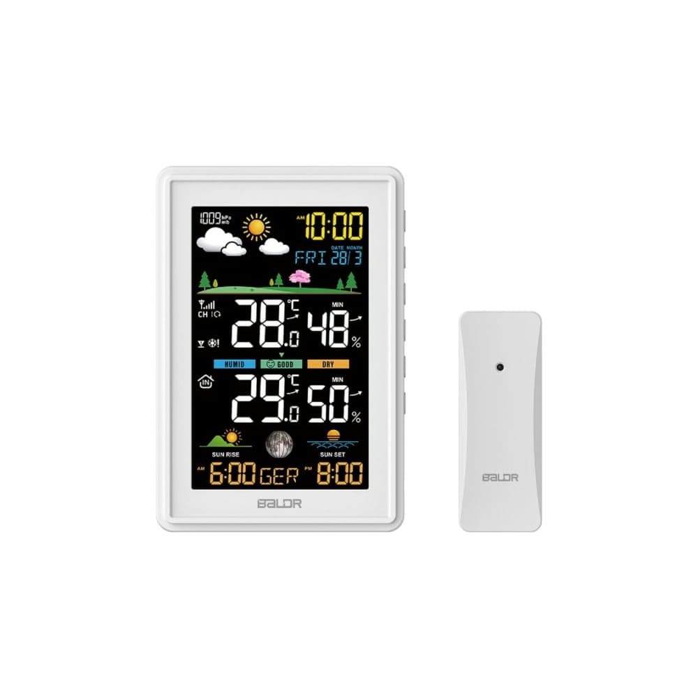 Беспроводная метеостанция BALDR B0360WST2H2PR-V3-WHITE