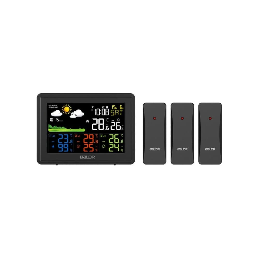 Беспроводная метеостанция BALDR B0359WST4H4PR-BLACK