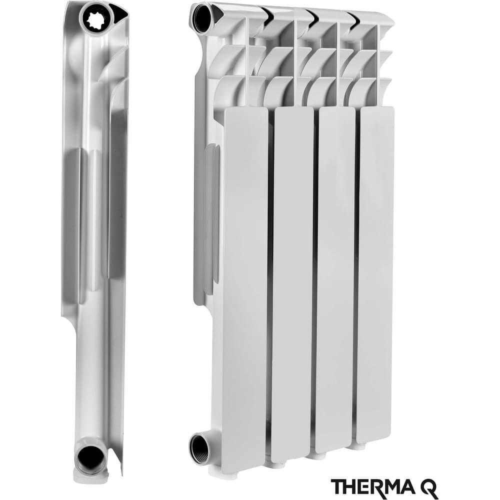 Алюминиевый радиатор МЕТАЛЛСЕРВИС THERMA Q1 500/80 4 секции 1223456