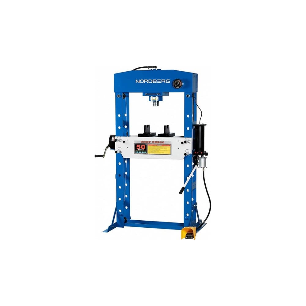 Гидравлический пресс NORDBERG 50 т, пневмоуправление N3650A