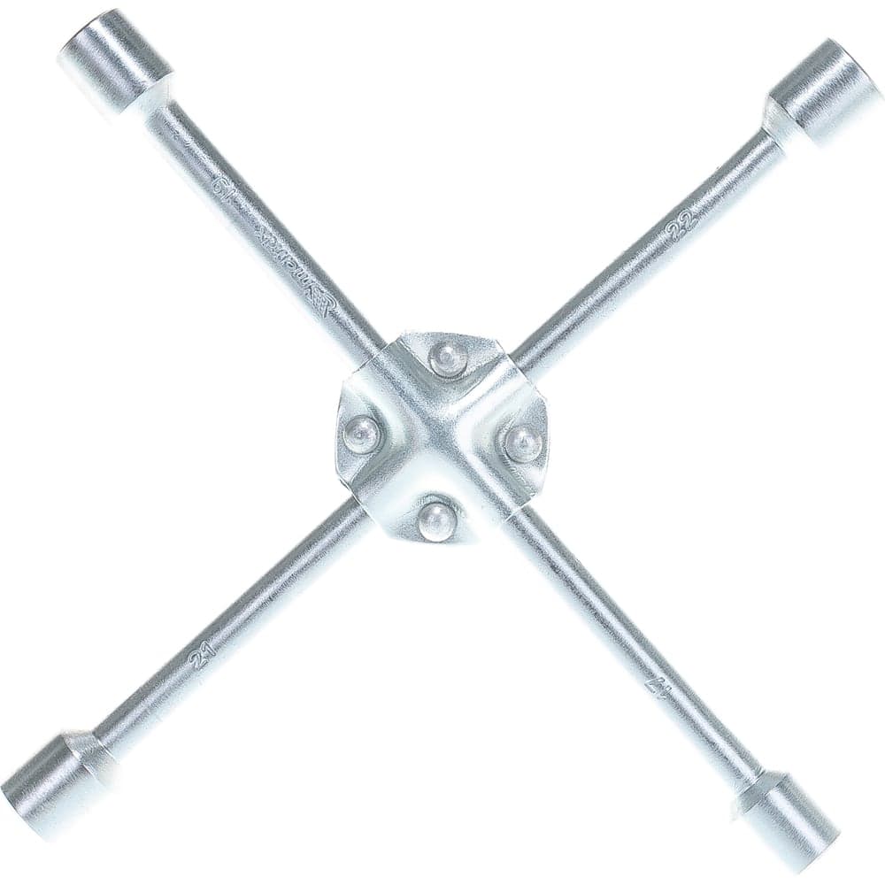 Баллонный ключ-крест MATRIX PROFESSIONAL, 14244, 17х19х21х22 мм