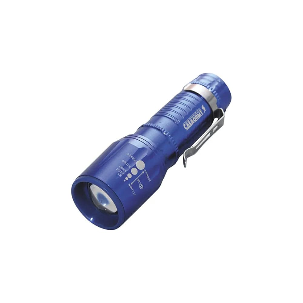 Ручной фонарь Сибирский следопыт Вега с зажимом, 1L, zoom, 3хААА, PF-PFL-L53