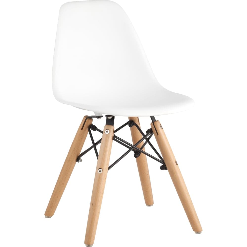 Стул Стул Груп EAMES SMALL, белый, деревянные ножки 8056S WHITE