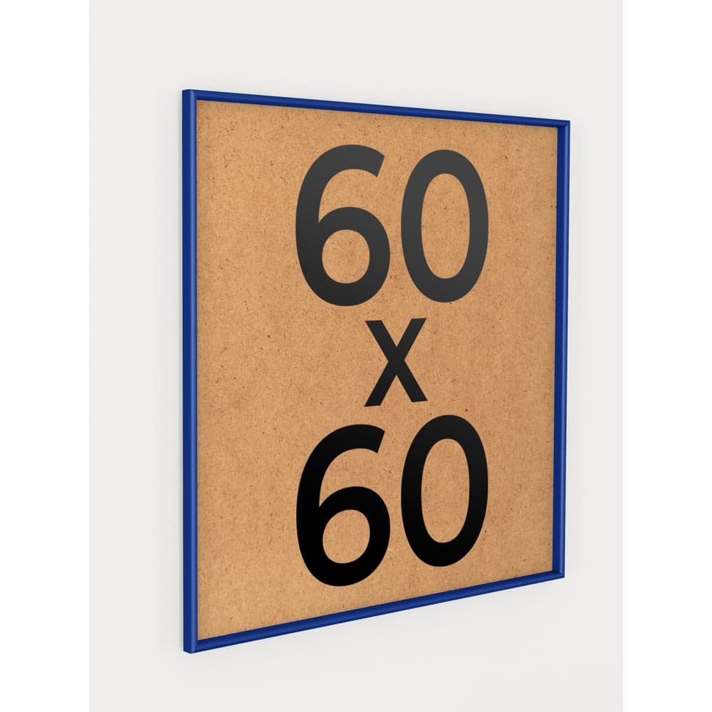 Фоторамка ООО Первое ателье Синяя алюминиевая рамка 60x60 см Niel-2bg-60x60